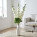 Delphinium Hvide Kunstige Delphinium Silkeblomster Kunstige Blomster 3 stk | Floristik24.dk