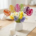 Påskeæg dekorative blomsterpropper påsketræ 30,5cm 18 stk | Floristik24.dk