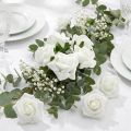 Skumrose Ø 3,5cm hvid 48 stk | Floristik24.dk