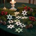 Træstjerner Dekoration Scatter Dekoration Julegrøn H4cm 72 stk | Floristik24.dk