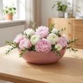 Dekorativ skål gammel pink Ø30cm H9cm | Floristik24.dk