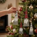 Dekorative trænissevedhæng til festlig julepynt | Floristik24.dk
