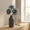Skum Rose Grå Ø15cm 4 stk | Floristik24.dk
