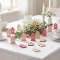 Træengel til spredning pink, pink, hvid 4cm 72 stk | Floristik24.dk