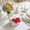 Filt blomster vedhæng "Tak" 10 cm 8 stk | Floristik24.dk