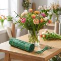Indbindingsstrimler mellemgrøn 25cm 2-tråds 1000 stk | Floristik24.dk