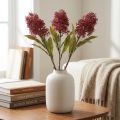 Skimmie kunstige blomster bordeaux Skimmia Japonica tørt look 59 cm 3 stk. | Floristik24.dk