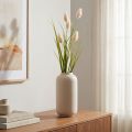 Kunstig Pampas Græs Dekoration Kunstgræs Pink 92cm | Floristik24.dk