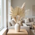 Palmespydsol Naturlige palmeblade Tørrede Naturdekorationer 30 stk. | Floristik24.dk