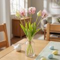 Kunstig Blomsterbuket 5 Papegøje Tulipaner Kunstige Tulipaner 40cm | Floristik24.dk