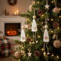 Englevedhæng julepynt til ophæng H22cm 3 stk | Floristik24.dk