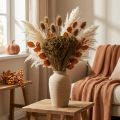 Tørrede blomster Broom Bloom Olivengrøn 160g 48cm | Floristik24.dk