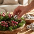 Cypreskogler 3 cm hvidvaskede 500 g | Floristik24.dk