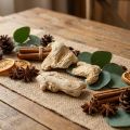 Tørret ingefærdekoration Naturlig dekoration 500g | Floristik24.dk