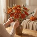 Tørrede røllikea-appelsinblomster, 45-60 cm, 1 kg | Floristik24.dk
