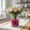 Dekorative granulat fuchsia dekorative sten 2mm - 3mm 2kg | Floristik24.dk