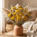 Achillea Natur Gelb Røllike Tørrede Blomster Gule 1kg | Floristik24.dk