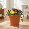 Potte “Irys” plast terracotta Ø38cm H31cm 1 stk | Floristik24.dk
