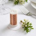 Myrtetråd kobber 0,30 mm 100 g hobbytråd blomsterdekoration | Floristik24.dk