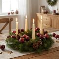 Mini glaskugler til jul i Berry Ø3cm 22 stk | Floristik24.dk
