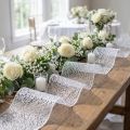 Bordhængsel sølv 100mm 10m | Floristik24.dk