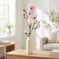 Kunstig Magnolia-gren Pink Blomster Ø8cm L100cm | Floristik24.dk