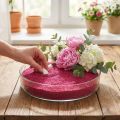 Farve sand 0,5 mm fuchsia 2 kg | Floristik24.dk