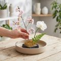 Plug-in pindsvin Kenzan firkantet blomst pindsvin messing 40×40mm | Floristik24.dk