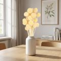 Craspedia Tørrede Blomster Creme Dekoration 20 stk 50-55cm | Floristik24.dk