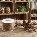 Papir wire craft wire wire viklet brun Ø2mm 100m | Floristik24.dk
