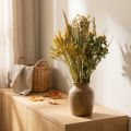 Tørrede blomster DIY-værktøjssæt gult til kreative buketter og dekorative kranse 60 cm – naturprodukt | Floristik24.dk