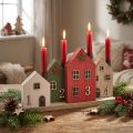 Lysestage adventskrans pind