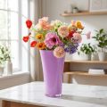Vase "Fizzy" Ø20cm H35cm Lilla 1 stk | Floristik24.dk
