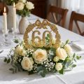 Jubilæum nummer 60 i guld | Floristik24.dk