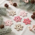 Snefnugmix pink, pink, natur Ø2cm 144 stk | Floristik24.dk