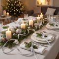 Julebånd lurex sølv 10mm 50m | Floristik24.dk