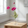 Kunstige valmuer dekorative silke blomster pink 70cm | Floristik24.dk
