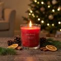 Duftlys i glas duftlys Juleæblekrydderi H8cm | Floristik24.dk