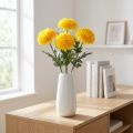 Dahlia Kunstige Dekorative Blomster Gul Blossom L64cm 3 stk | Floristik24.dk