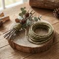 Wire Rustic Grønne smykker wire craft wire rustik 3-5mm 3m | Floristik24.dk