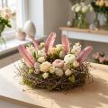 Dekorative fjer til håndværk gamle pink ægte fuglefjer 20g | Floristik24.dk