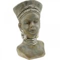 Floristik24 Plantehoved buste Afrikansk kvinde blomsterpotte keramik H29cm