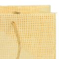 Floristik24 Gaveposer vævet papir vanilje orange pink 20×10×10cm 6stk