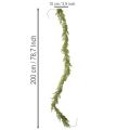 Kunstig gran-guirlande til døre og vinduer, 200 cm | Floristik24.dk