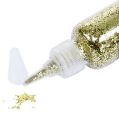 Floristik24 Glitter Mix i en 90 g guld doseringsflaske