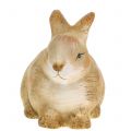 Floristik24 Bunny lavet af keramisk natur 8,5cm x 12cm 3stk