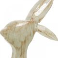 Floristik24 Dekorationsfigur, kanin, foråret dekoration, påske, træ dekoration 30,5 cm