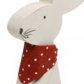 Floristik24 Bunny pige, foråret dekoration, træ bunny med en spand, påske bunny
