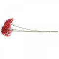 Floristik24 Ældre røde kunstige blomster til efterårsbuket 52cm 6stk