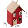Hængende boligdekorationssæt, skandinavisk stil, 7 cm, 6 dele | Floristik24.dk